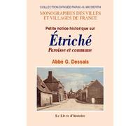 Petite notice historique sur Étriché - paroisse et commune
