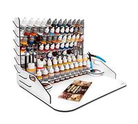 Petite Paint Station. Table de travail, organisateur et support pour peintures Vallejo (40 x 30 cm + extension).