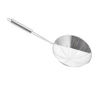 Petite Passoire en Acier Inoxydable pour Huile, Nouilles et Wontons | Résistante aux Hautes Températures, Protection Thermique, en Friture ou Poêle, pour Cuisiniers Amateurs et Chefs