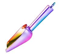 Petite pelle de cuisine en acier inoxydable, pelle à farine, pelle à biscuits en acier inoxydable de qualité supérieure, cuillère multi-usages, pour bar, cuisine, buffet, fête, saine et passe au