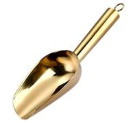 Petite pelle de cuisine en acier inoxydable, pelle à farine, pelle à biscuits en acier inoxydable de qualité supérieure, cuillère multi-usages, pour bar, cuisine, buffet, fête, saine et passe au