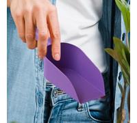 Petite pelle de jardin | Pelle de jardin ergonomique portable en PP, pelle à litière pour chat robuste antidérapante et confortable pour la plantation intérieure, soin juteux, pot de fleurs