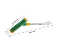 Petite Pelle de Jardinage 1,18 Po en Acier, Manche Caoutchouc Antidérapant | Ameublir le Sol, Planter Légumes et Jeunes Plants, Outil Portatif Destiné au Potager et Jardin Familial Couleur Aléatoire