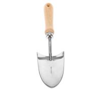 Petite Pelle de Jardinage pour Planter et Creuser, Poignée Bois | Acier Inoxydable, Prise Antidérapante et Robuste, pour Terre et Fleurs, Outil de Plantation en Pot