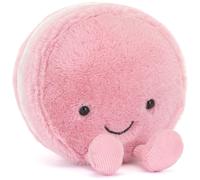 Jellycat - Peluche Amuseable Macaron Framboise Mia