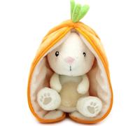 Peluche flipetz lapin carotte orange TU