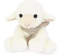 Petite peluche Agneau foulard 14 cm Blanc G