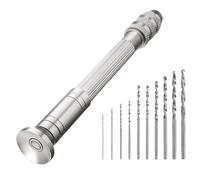 Petite Perceuse À Main De 0,3 À 3,2 Mm, Outils De Perçage For Le Travail Du Bois, For Modèles, Loisirs Créatifs, Perceuse Manuelle À Main Torsadée À La Main