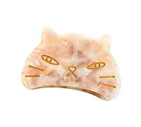 Petite pince à cheveux mignonne pour cheveux de chat - Pinces à cheveux amusantes - Pinces à cheveux pour femme - Imprimé léopard français - Pinces à cheveux pour filles