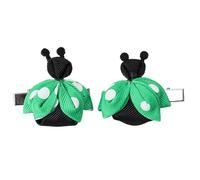 Petite pince à cheveux unique en forme de coccinelle colorée pour femme