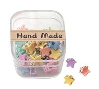 Petite pince à cheveux unique en forme d'étoile papillon pour queue de cheval