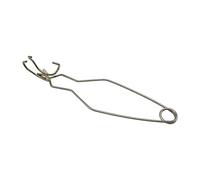 Petite pince à fouet en céramique - Pour fonderie - Or et argent - En cuivre - Outil d'affinage du métal