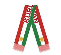 Petite Pine Écharpe Kurdistan de 1,5 m de long en velours kurde, 150 x 18 cm, décoration pour défilé sportif, remise de diplôme, Kurdistan, Large