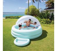 Intex Pools Piscine Canopy Lounge 57195NP - toit ensoleillé, banc - 177 x 221 x 137 cm