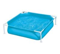 Petite Piscine tubulaire bleu 122 x 122 x 30 cm