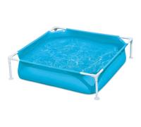 Petite Piscine tubulaire bleu 122 x 122 x 30 cm