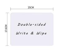 Petite Planche À Dessin Blanche En Plastique Pour Enfants,Table D'école,Tableau Effaçable À Sec Portable,Mini Réfrigérateur - Type White-17.6-25cm