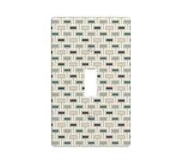 Petite plaque murale rectangulaire, 1 plaque murale de taille standard 11,4 x 7 cm, couvercle décoratif pour interrupteur à bascule, couvercles de sortie, en polycarbonate thermoplastique