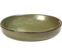 Petite plaque serax Surface 9 cm, vert camouflage, 8x