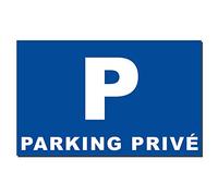 Petite Plaque Standard pour Parking privé en métal