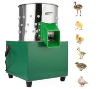 Petite Plumeuse De Volailles, Plumeuse De Plumes De Poulet Et De Canard En Acier Inoxydable, Plumeuse Haute Performance - 110 Doigts En Caoutchouc, Équipement De Plumaison