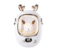 Petite poche chauffante USB avec veilleuse LED extensible en 3 secondes 7 couches Plan de sécurité ergonomique pour une utilisation en hiver