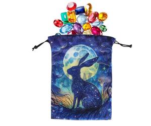 Petite pochette à bijoux, pochette pour cartes de tarot Cordon Destin