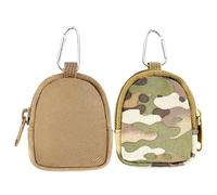 Petite pochette à dos - Mini portefeuille de rangement pour pièces de monnaie | Étui de transport compact pour clés 7,6 x 8,9 x 2,5 cm, accessoire portable à fermeture éclair, organiseurs de voyage de