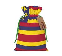 Petite pochette avec cordon de serrage imprimé drapeau du royaume d'Hawaï pour cadeaux, sac cadeau réutilisable, pour les fêtes et les cadeaux de fête