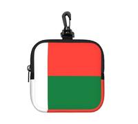 Petite pochette de rangement étanche en néoprène avec fermeture éclair pour écouteurs, porte-clés