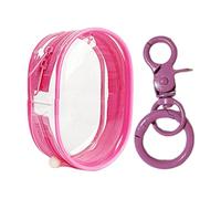 Petite pochette porte-clés portable | Sac de rangement étanche pour poupées, rouge à lèvres, cartes, clés, Poudre Barbie