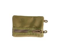 Petite pochette portefeuille porte-monnaie pour transport quotidien voyage multifonction pour camping, randonnée, alpinisme, cartes, clés, kaki
