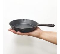 Petite Poêle à Frire en Fonte de 15,2 cm, Pré-enduite pour Surface Antiadhésive, Compatible Four, Grill, Friteuse de Cuisine, Qualité Restaurant