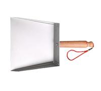 Petite poêle à poussière en métal - Petit bac à poussière - En acier inoxydable - Accessoire portable pour salle de bain, salon, chambre à coucher, garage, RV, patio, bureau, cheminée