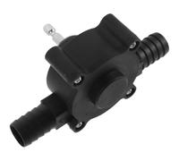 Petite Pompe à Eau Électrique pour Perceuse, Transfert Rapide Portable | Plastique Noir, Diamètre Intérieur 16mm, Usage Atelier et Changement D’eau D’aquarium, 5 à 49 °c