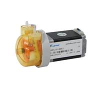 Petite pompe à eau péristaltique doseuse KAS avec moteur pas à pas, 3 rotors, tube silicone/BPT 12 V/24 V(S10,Sf-12v-3 Rotors)