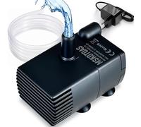 Petite pompe de puisard automatique avec capteur d'eau, élévation de 2,5 m, 280 L/h, 115V/230V mini pompe à condensats avec interrupteur à flotteur pour déshumidificateur, climatiseur, sous-sol
