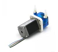 Petite pompe péristaltique, petite pompe quantitative de liquide avec taille ultra petite et légère, pour grands balayeuses industrielles et liquides visqueux ou non visqueux (HBB10-12V)