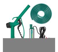 Petite pompe pour transfert de liquides - Pompe à liquide électrique avec extracteur, extracteur d'huile de véhicule - Pour extérieur, camping-car, agriculture, irrigation, garage, ferme, bateau