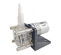 Petite pompe submersible réglable 12/24 V Pompe péristaltique à haut débit pour analyse de laboratoire et aquarium, 500 ml/min (12 V)