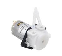 Petite pompe submersible réglable DC 12 V Pompe péristaltique Pompe doseuse de liquide pour aquariums (1 mm ID x 3 mm OD)