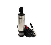 Petite pompe submersible réglable électrique Pompe d'aspiration d'huile carburant DC 12 V 24 V en acier inoxydable 38 mm Outil de ravitaillement submersible (24 V)
