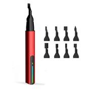Petite ponceuse à stylo, mini outil rotatif sans fil, stylo de ponçage à chargement rapide USB avec tête de ponçage 8 pièces, stylo de polissage électrique for micro-ponçage for la fabrication de modè