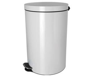 Petite poubelle Anti Germes aux ions d'argent 3 litres - Blanc