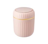Petite poubelle de bureau avec couvercle pour petites poubelles compactes sous les tables et les comptoirs, petite poubelle pour cuisines, salles de bains, chambres, dortoirs, sacs Q pour canettes