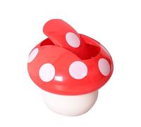 Petite Poubelle De Table - Mini Bac À Ordures, Couvercle De Panier En Déchets | Bureau De Récipient À Déchets De Bureau Décoratif, Porte-déchets De Style Mignon Pour Les Champignons Pour La Zone De Tr