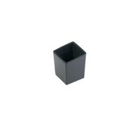 Petite poubelle de table rectangulaire en plastique