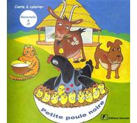 Petite poule noire - Marie Paule Huet - Ganndal - broché - Document jeunesse