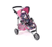 Bayer-Chic Poussette pour poupées Lola – Bleu marine/Rose
