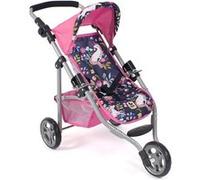 Bayer-Chic Poussette pour poupées Lola – Bleu marine/Rose